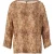 River Woods Boat Neck Popover Shirt Brown