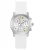GUESS Analoog horloge  zilver / wit