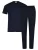 Mey Pyjama kort ‘Aarhus’  donkerblauw