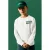 NAME IT KIDS rechtvallende longsleeve met backprint – wit