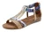 LASCANA Sandaal  beige / blauw