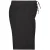 Zhenzi straight regular waist broek zwart