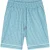 Malelions Men Monogram Shorts | Dusty Turquoise