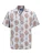 JACK & JONES Overhemd ‘JORHydra Noto’  lichtblauw / bruin