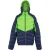 Regatta Heren Dalent Geïsoleerde Jas met capuchon (Groene flits/Navy)