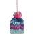 White Stuff Knitted Hat Hanging Dec Teal Multi
