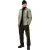 Rains Heren Banja-overshirt met relaxte pasvorm (Drijfhout)