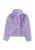 Faina Blouson van namaakbont Dames lichtpaars