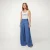 Lois high waist wide leg jeans medium blue denim
