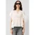 QS top met ruches – wit