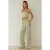 Hoge Taille Wijde Pantalon met Patroon