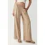 Brede Been Elastische Taille Broek