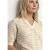 Street One Dames Trui met korte mouwen en strepen in Beige