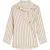 Summum 2s3455-12374 107 blouse adjustable chenille stripe ivorymidnightblue