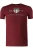 GANT Shield T-Shirt ronde hals rood, Bedrukt