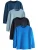 Next Shirt  blauw / navy / lichtblauw