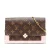 Flicie Ketting Portemonnee Monogram