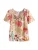 Next Blouse  olijfgroen / spar / rosa / magenta