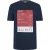 Boss Heren T-shirt van katoen (Donkerblauw)