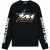 Malelions Men Motocross Longsleeve T-Shirt | Black