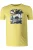 Marvelis Casual T-Shirt ronde hals geel, Bedrukt