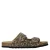 Sofie Schnoor leren slippers met panterprint bruin