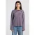 America Today gestreepte longsleeve – donkerrood