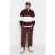 TRENDYOL MAN Heren Bruin Colorblock Lang Oversized Sweatshirts