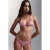 MANGO TEEN halter bikini met franjes