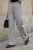 Hoge Taille Plissé Rechstoel Trousers