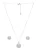 AVANT-GARDE PARIS Sieraden set ‘Wilma’  zilver