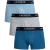 Lacoste Katoenen Stretchstrunks Van 3 Stuks, Veelkleurig