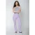 Colourful Rebel Jones Mid Rise Straight Leg Pants Lilac