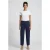 Summum Woman Trousers Cotton Stretch Navy Noir