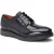 Base London Joe Leren Heren Zwarte Brogues Schoenen
