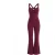 TRENDYOLMİLLA Dames Paars Effen Mouwloos Sportswear Getailleerd Jumpsuits