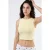 Boothals Mouwloze Gebreide Blouse