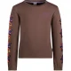 B.Nosy Meisjes sweater gwen walnut