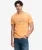 Vintage Workwear Print T-shirt Orange