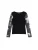 Desigual Shirt  grijs / zwart / wit