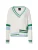 Marc Cain Trui  hemelsblauw / groen / offwhite
