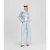 Karl Lagerfeld Button Denim Jacket Light Blue Denim