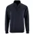 SOLS Heren Stan Contrast Zip Neck Sweatshirt (Franse marine)