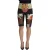 Dolce & Gabbana Multikleur Patchwork Hoge Taille Cropped Damesbroeken