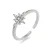 Luxenter ring met gerhodineerde briljant zirkonia – Kimsel