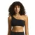 Seafolly voorgevormde one shoulder bikinitop zwart