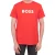 Boss Herenlogo T-Shirt (Rood)