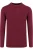 Marvelis Casual Modern Fit Sweatshirt ronde hals bordeaux, Gestructureerd