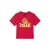VERO MODA regular fit T-shirt met tekst – rood