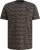 Pme Legend T-shirt slub jersey aop Antraciet heren